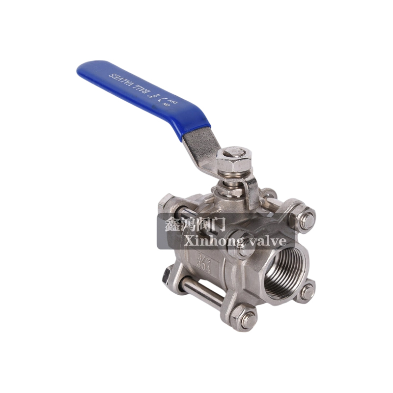 3 Piece/PC Manual Socket Welding Threaded Ball Valve