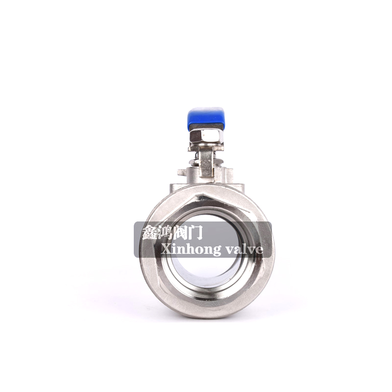 2 Piece/PC Stainless Steel Manual Screw Ball Valve