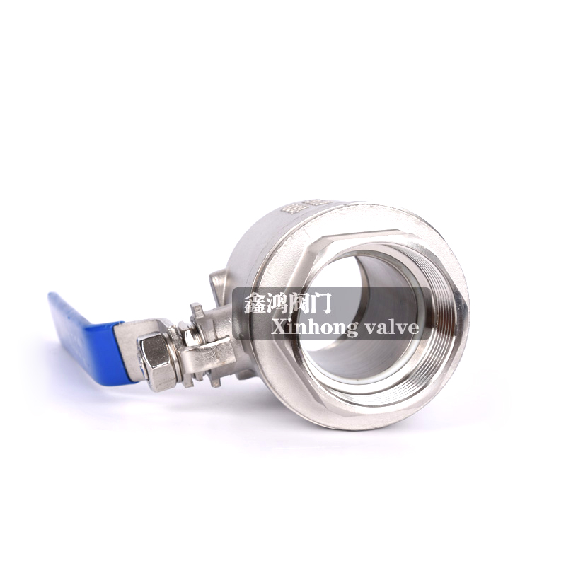 2 Piece/PC Stainless Steel Manual Screw Ball Valve