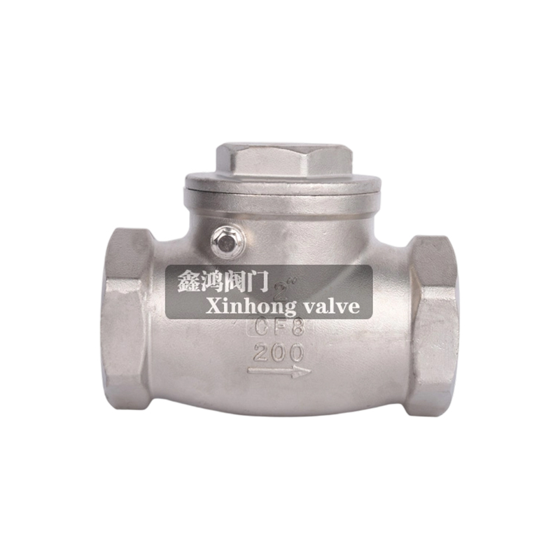 Swing Manual Horizontal Thread Check Valve